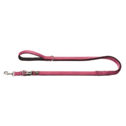 Hunter Nylon Neoprene Leash – Pink/Black