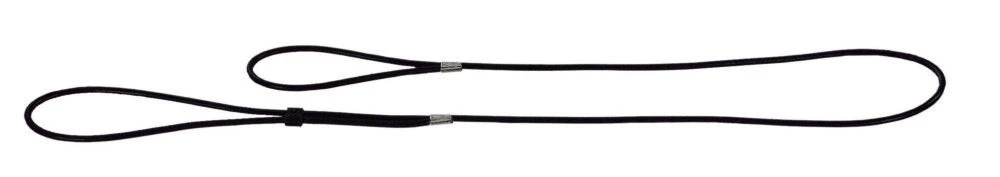 Hunter Show Leash Leather – Black