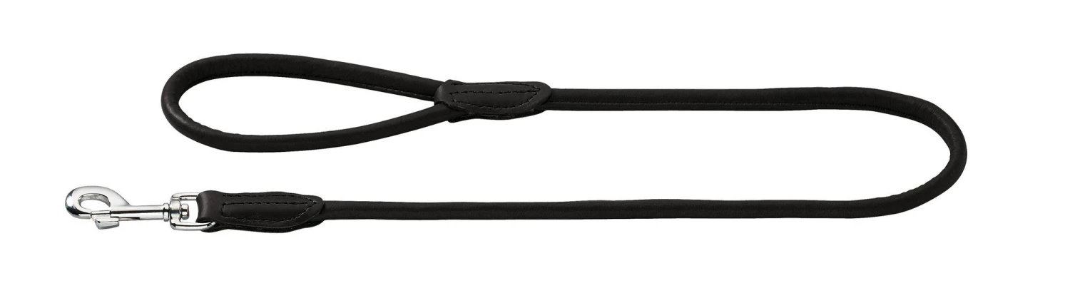 Hunter Leash Round & Soft Elk – Black - Image 2