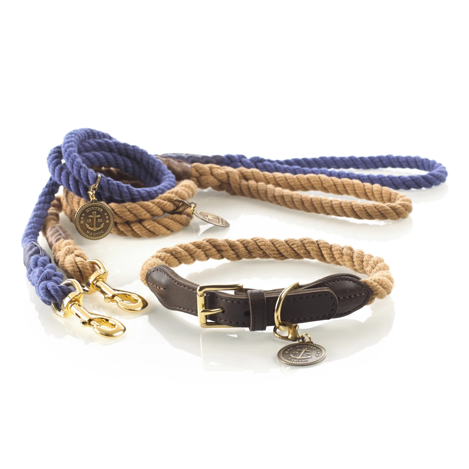 Hunter - List Rope Collar β Beige-50 38-44cm (12mm) - Image 2