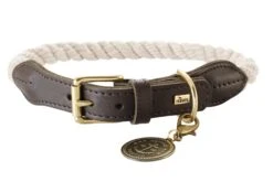 Hunter - List Rope Collar – Cream-70 57-65cm (12mm)