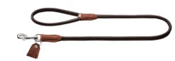 Hunter Leash Round & Soft Cody 10/100 – Brown/Dark Brown