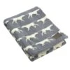 Tall Tails - Grey Icon Dog Blanket