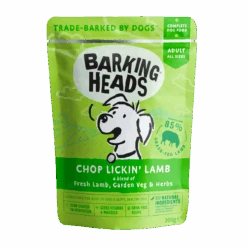 Barking Heads - Chop Lickin' Lamb Wet Dog Food - 10x300g