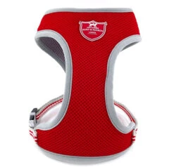 Hugo & Hudson - Red Mesh Dog Harness