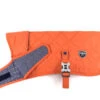 Hugo & Hudson - Orange Quilted Dog Jacket