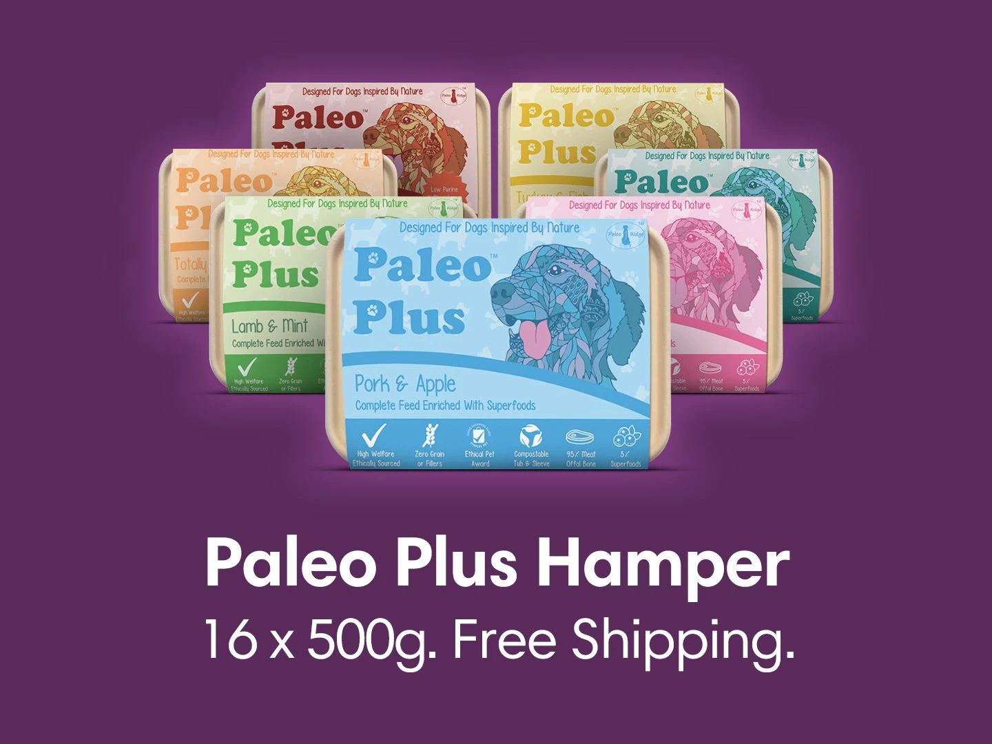 Paleo Ridge Paleo Plus Raw Hamper (8kg)