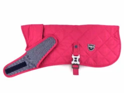 Hugo & Hudson - Pink Quilted Dog Jacket