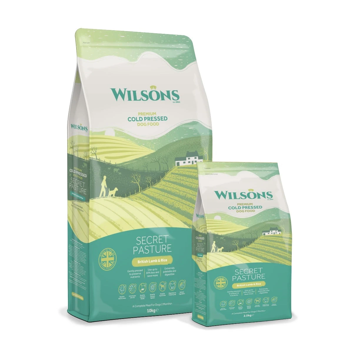 Wilsons - Secret Pasture - Lamb & Brown Rice Cold Pressed Dog Food