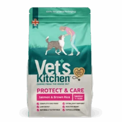 Vet's Kitchen Senior Dog Food Salmon & Brown Rice 7.5kg