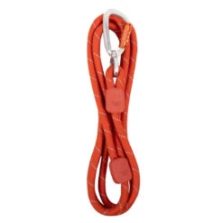 Woolly Wolf - Recycled Rope Dog Lead - Burnt Orange