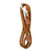 Woolly Wolf - Recycled Rope Dog Lead - Honey Ginger