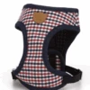 Hugo & Hudson - Red And Blue Checked Dog Harness