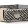 Hugo & Hudson - Grey Herringbone Dog Collar
