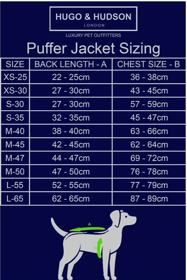 Hugo & Hudson Aqua & Grey Puffer Jacket - Image 4