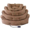 Hot Dogs Heated Cushion Dog Bed - Sewerby