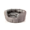 House Of Paws - Silver Arctic Fox Snuggle Dog Bed
