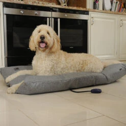 Hot Dogs Heated Dog Bed - Sledmere Pillow