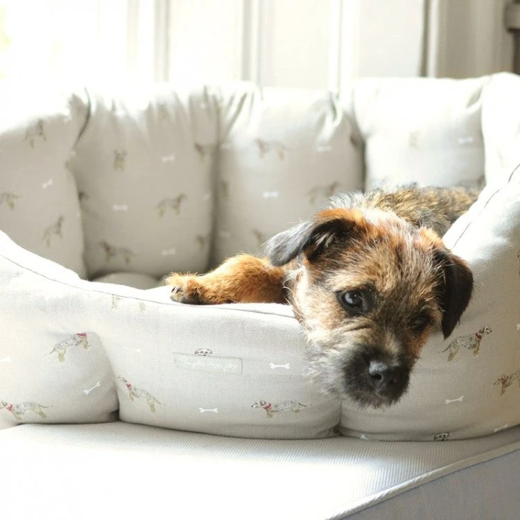 Sophie Allport Terrier Dog Bed - Medium - Image 2