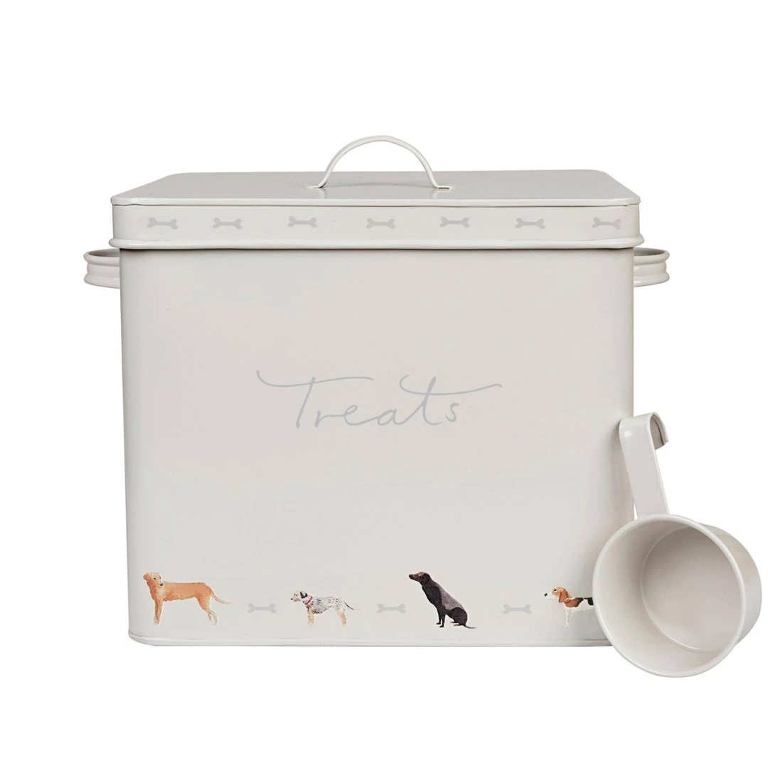 Sophie Allport Dog Treat Tin - Woof!