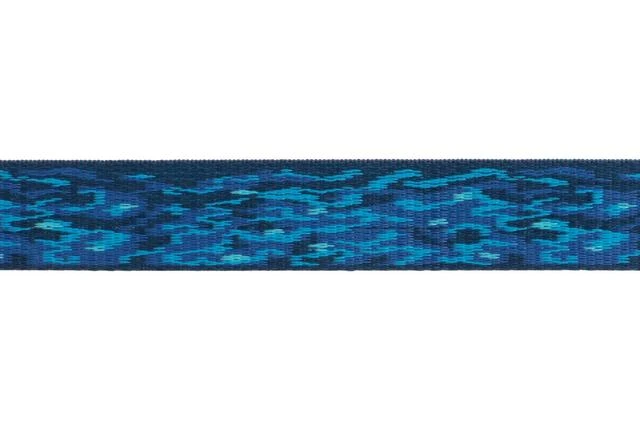 Ruffwear Flat Out Adjustable Dog Lead - Ocean Distortion - Image 3