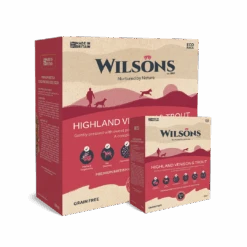 Wilsons - Highland Venison & Trout - Premium British Cold Pressed Dog Food