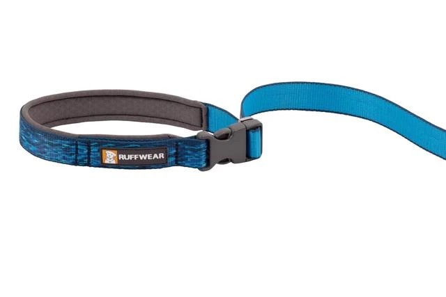 Ruffwear Flat Out Adjustable Dog Lead - Ocean Distortion - Image 6