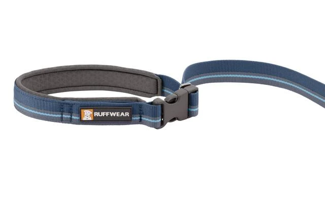 Ruffwear Flat Out Adjustable Dog Lead - Blue Horizon - Image 6