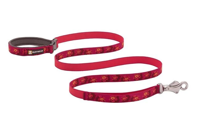 Ruffwear Flat Out Adjustable Dog Lead - Alpenglow Burst